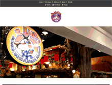 Tablet Screenshot of luporistoranti.it